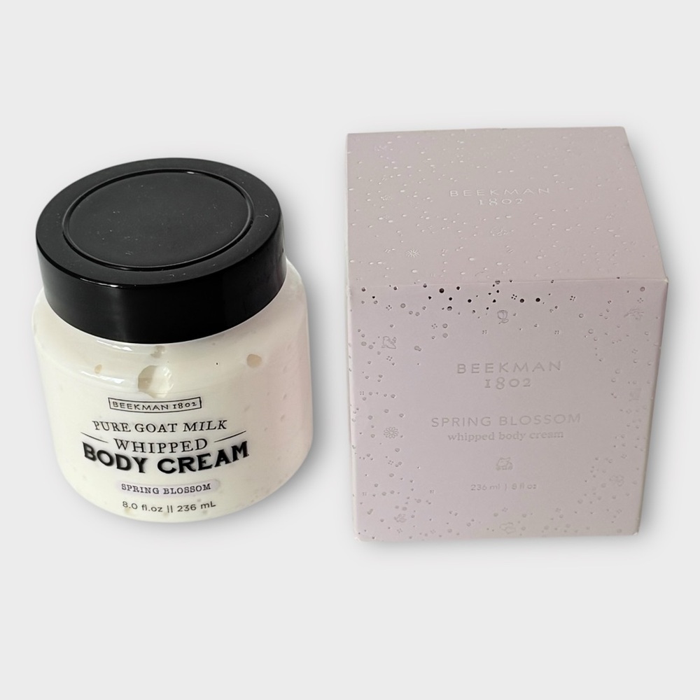 Beekman 1802 Pure Goat Milk Whipped Body Cream Spring Blossom NEW